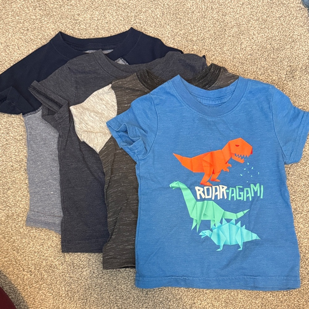4 short sleeve kids tshirts